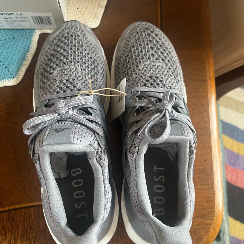 adidas Gray Athletic Shoes